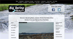 Desktop Screenshot of bigspringrealty.com
