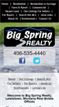 Mobile Screenshot of bigspringrealty.com